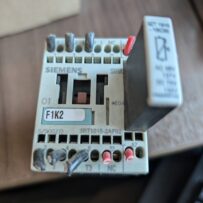 Used Siemens Contact Block 3RT1015-2AF02 with 3ZT 1916-1BC00 Aux Surge Suppressor