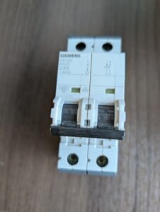 Used Siemens C20 5SY62 MCB Miniature Circuit Breaker