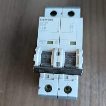 Used Siemens C20 5SY62 MCB Miniature Circuit Breaker