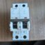 Used Siemens D2 5SY42 Dble Miniature Breaker