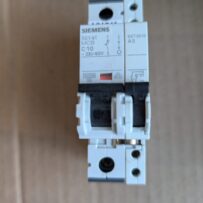 Used Siemens C10 Miniature Circuit Breaker 5SY41 with 5ST3010-AS Aux. Switch