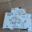 Used Klockner Moeller Faz -C6 1 Miniature Circuit Breaker with FAZ-XH111 Aux Switch