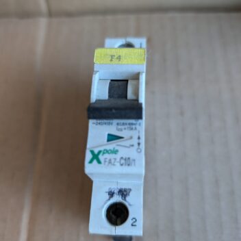 Used Klockner Moeller FAZ-C10 1 Miniature Circuit Breaker