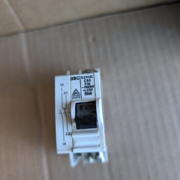 Used Stotz Kontakt BBC S211UC Z8A Miniature Breaker with Aux Switch