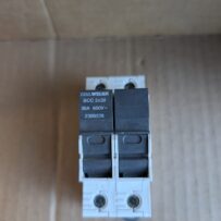 Used Ital Weber BCH 1X39 2-Pole Fuse Holder Protector