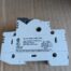 Used Ital Weber BCH 1X39 2-Pole Fuse Holder Protector