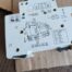 Used Moeller C6 FAZ-Fip-XH111  Circuit Breaker with Aux Switch