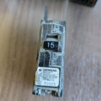 Used Siemens Circuit Breaker switch 15amp 92025