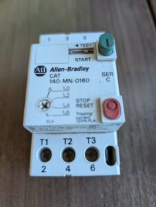 Used Allen Bradley Motor Control Switch 14O-MN-0160