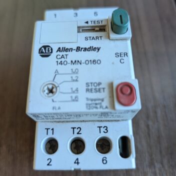 Used Allen Bradley Motor Control Switch 14O-MN-0160