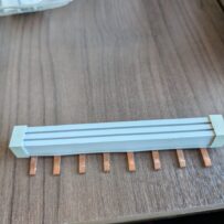 Used Merlin Gerin Conection Plate Bar for Multi 9 Series Circuit Breaker Switches