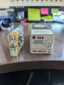 Used Allen Bradley 199-MCA1 Mechanical Interlock Plate