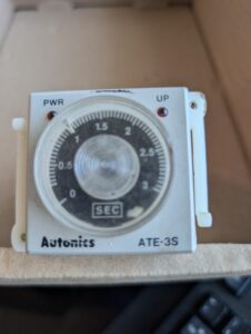 Used Autotonics ATE-3S Analog Timer 220V