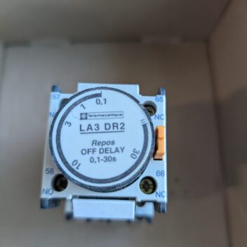 Used Telemecanique LA3 DR2 Time Delay with Connector Block