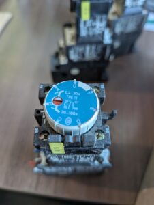 Used Moeller TPE 11 Pneumatic Timer Module with DIL Connector Block