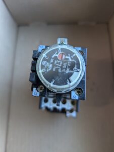 Used Moeller TPD 11 DIL Pnuematic Timer Module With Delay Function & DIL Connector Block