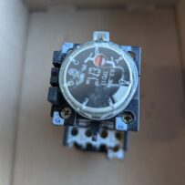 Used Moeller TPD 11 DIL Pnuematic Timer Module With Delay Function & DIL Connector Block