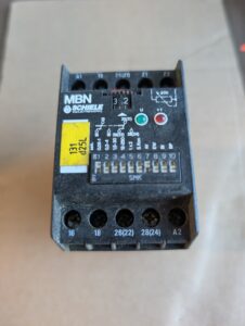 Used Schiele 2 409 190 00 MBN Time Delay Relay