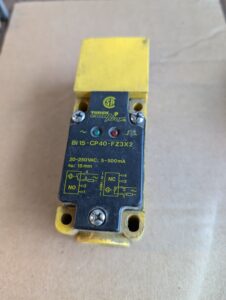Used Turck B15-CP40-FZ3X2 Inductive Metal Detection Sensor