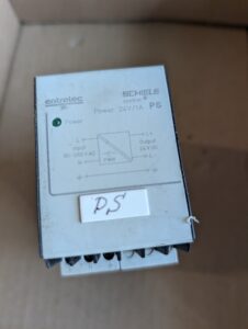 Used Entrelec Schiele PS Systron Power Supply To Converts AC Power to 24V DC 1 Amp