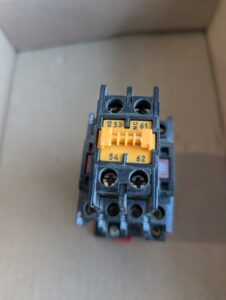 Used Telemecanique D129 A 65 Contactor with LA1-D11 A65 Aux Block