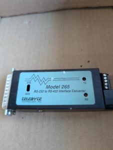 Used Tele byte 265 RS-232 to RS-422 Interference Converter