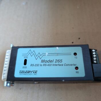 Used Tele byte 265 RS-232 to RS-422 Interference Converter