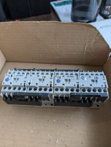 Used Allen Bradley 100 KMCH 100-K05 01 Miniature Reversing Contactor With a 24V Coil