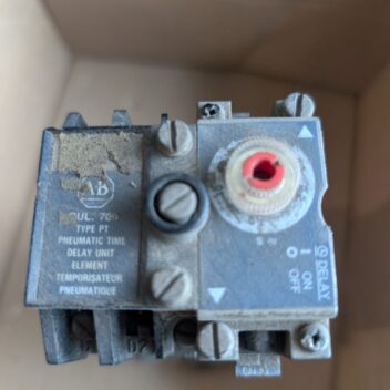Used Allen Bradley 700 P Pneumatic Time Delay