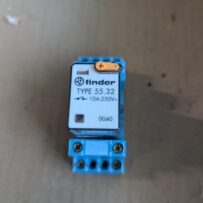 Used Finder 55.34 Power Relay Electromagnet to Open & Close a circuit