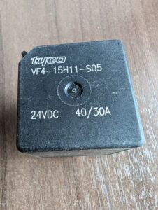 Used Tyco VF4 - 15H11-So5 Relay 24V 40-30A