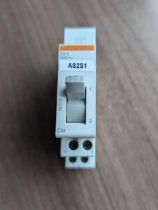 Used Merlin Gerin 18072 2- Position Selector Switch