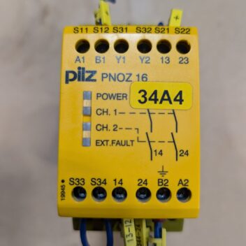 Used Pilz 774063 PN0Z 16 Relay 110VAC 24VDC