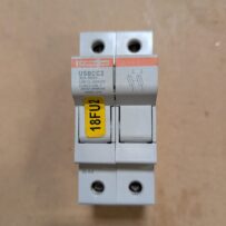 Used Ferraz Shawmut USBCC2 Class 22 Fuse Holder 30A 600V