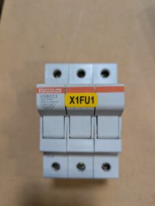 Used Ferraz Shawmut USBCC3 Class 22 Fuse Holder 30A 600V