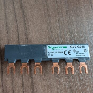 Used Schneider GV2 G245 Linergy Comb Busbar for GV2 Motor Circuit Breaker Or Fuse Carrier