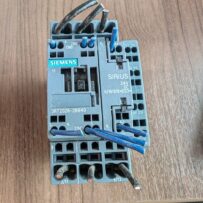 Used Siemens Sirius 3RT2026-2BB40 Control Contactor For Switching Loads & Currents