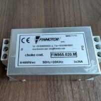 Used Finmotor FIN955.020.M Differential Inductor Choke Load Reactor
