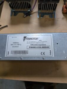 Used Finmotor FIN983.030.MOO45 Differential Impedance filter 30A 480VAC