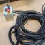 Used Allen Bradley 800F 3PP 3 Pushbutton With Emerg. E-Stop & Key Operated Selector Switch & Pizzato Safety Interlock Switch Actuator
