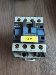 Used Telemecanique LC1 D12 10 Contactor Block