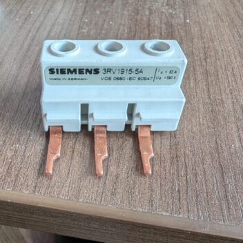 Used Siemens 3RV1915-5A 3-Phase Supply Busbar
