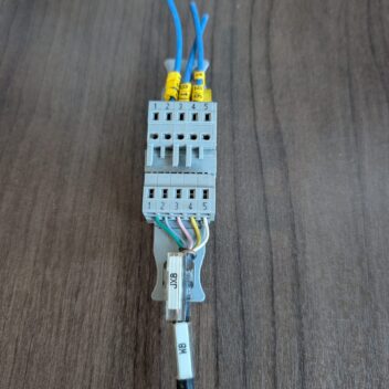 Used Wago Rail Mount Terminal Block