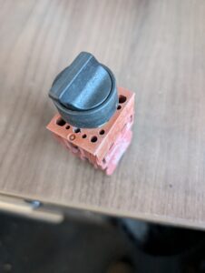 Used Siemens 3SB14 00-0B Contact Switch Block