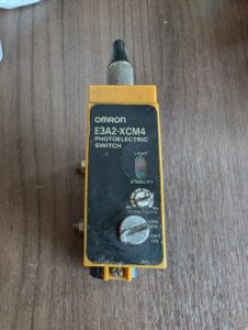 Used Omron E3A2-XCM4 Photo Electric Switch With Sensitivity Controls