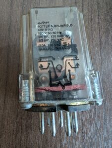 Used Potter & Brumfield KRP 11 AG Relay 8-Pin Plug In