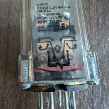 Used Potter & Brumfield KRP 11 AG Relay 8-Pin Plug In