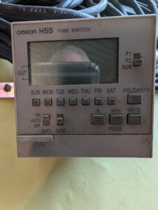 Used Omron H5S -WB2 Time Switch W-Cables
