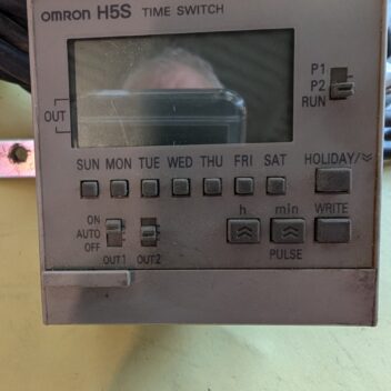 Used Omron H5S -WB2 Time Switch W-Cables