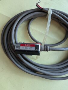 Used SMC D-A51 Reed Switch Operates at 100V Or 200V